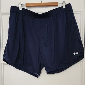 Womens under armour navy basketball shorts size XXL